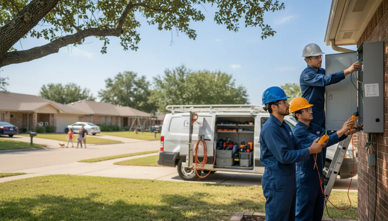 Certified electrician providing emergency electrical services in Belden, MS